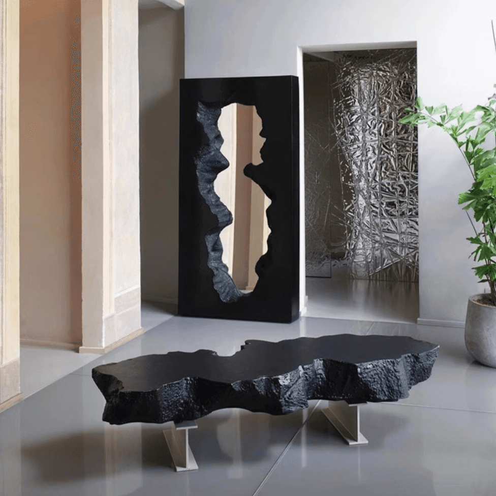 Obsidian Sculpted Console view 1